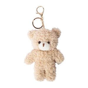 Plush Teddy Bear Keychain Bag Charm Keyring